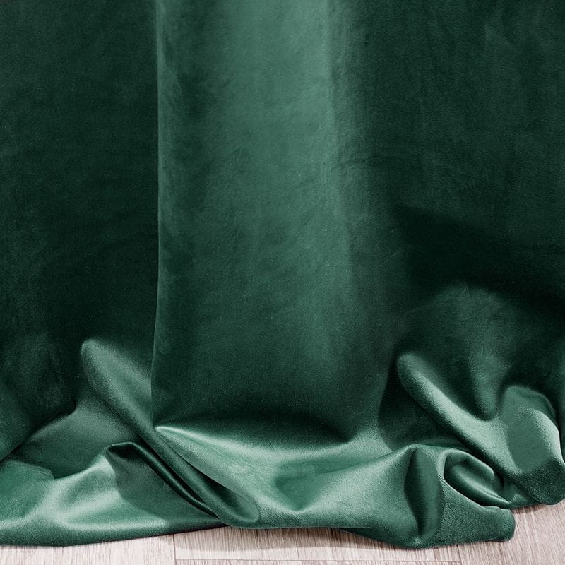 ZASŁONA welwet welur velvet TAŚMA 140X270 ZIELONA