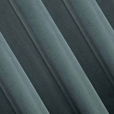 MATOWA ZASŁONA VELVET TAŚMA 140X270 CM NIEBIESKI