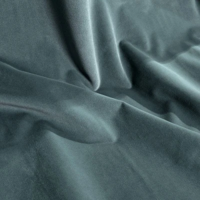 MATOWA ZASŁONA VELVET TAŚMA 140X270 CM NIEBIESKI