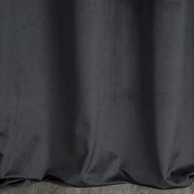 ZASŁONA przeltyki cekiny błyszcząca 140X250 CZARNA
