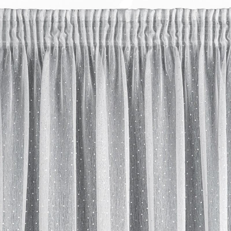 FIRANA FIRANKA ROMBY NA TAŚMIE 400X250 CM BIAŁA