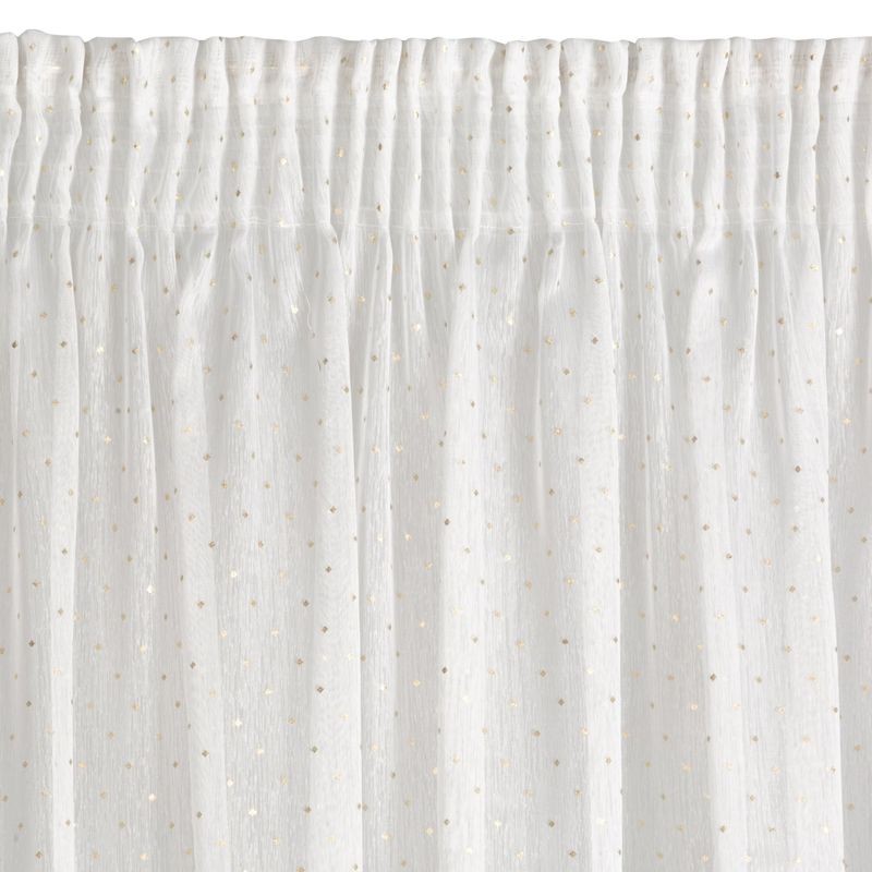 FIRANA FIRANKA ROMBY NA TAŚMIE 400X250 CM BIAŁA