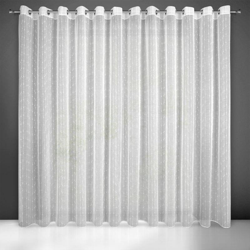 FIRANA ETAMINA ZAZDROSTKA 350X250 CM BIAŁA