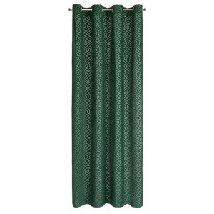 ZASŁONA WELUR VELVET PRZELOTKI 140X250 ZIELONA