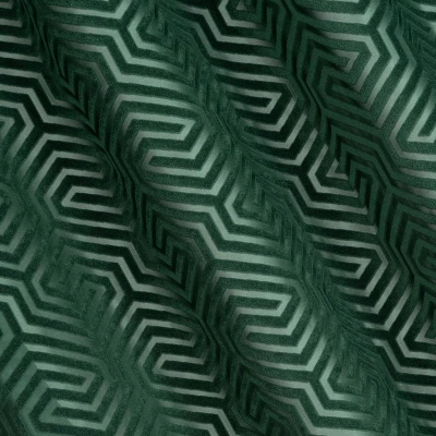 ZASŁONA WELUR VELVET PRZELOTKI 140X250 ZIELONA