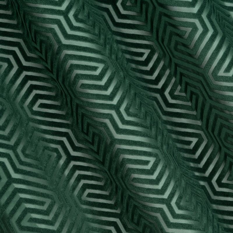 ZASŁONA WELUR VELVET PRZELOTKI 140X250 ZIELONA