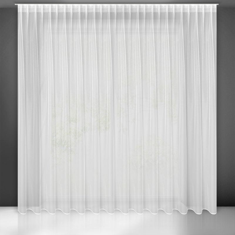 FIRANA FIRANKA NA TAŚMIE GLAMOUR 400X300 CM BIAŁA