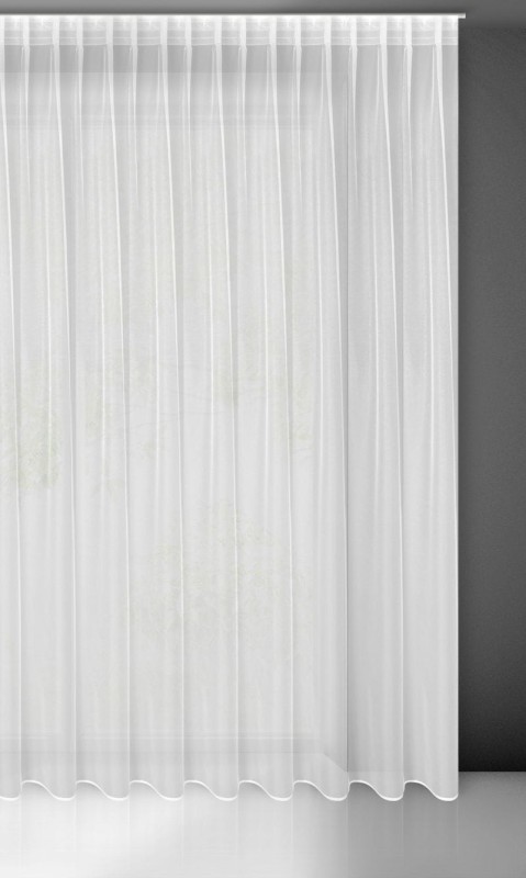 FIRANA FIRANKA NA TAŚMIE GLAMOUR 400X300 CM BIAŁA