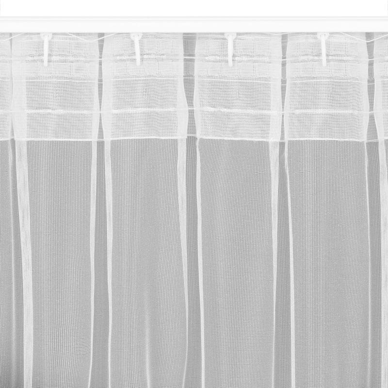 FIRANA FIRANKA NA TAŚMIE GLAMOUR 400X300 CM BIAŁA