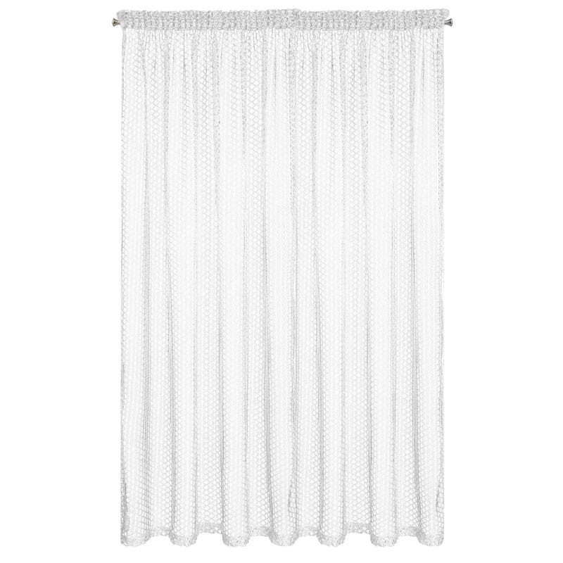 FIRANA FIRANKA Z SIATKI NA TAŚMIE 300X270 CM BIAŁA