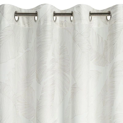 ZASŁONA 140x250 BIAŁA WELUR VELVET PRZELOTKI