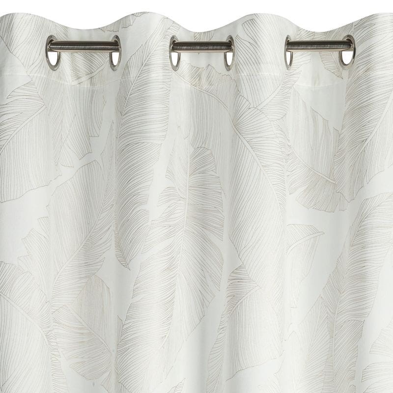 ZASŁONA 140x250 BIAŁA WELUR VELVET PRZELOTKI
