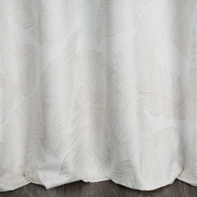 ZASŁONA 140x250 BIAŁA WELUR VELVET PRZELOTKI