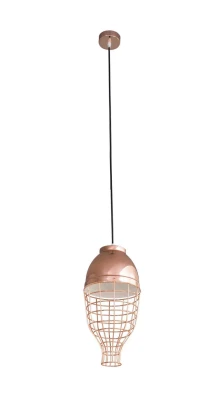 LAMPA SUFITOWA LUCY MIEDZIANY EUROFIRANY 20x21cm
