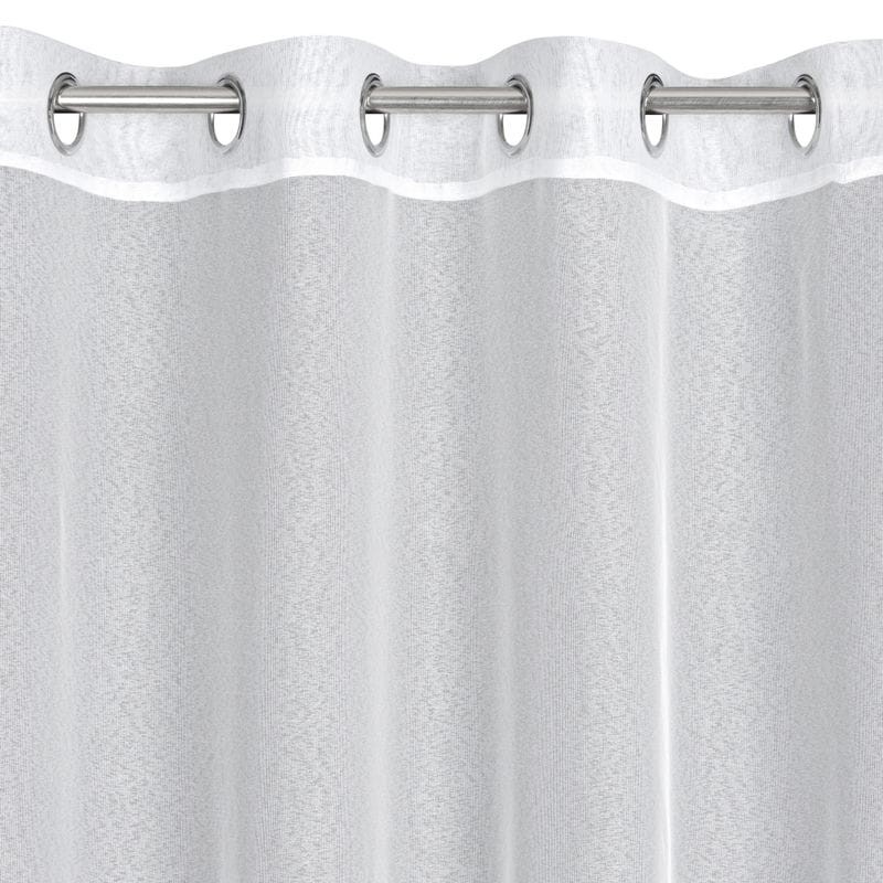 FIRANA DELIKATNA NA PRZELOTKACH 350X250 CM BIAŁA