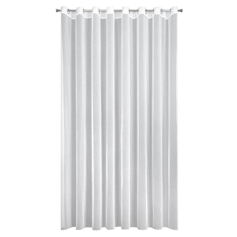 FIRANA DELIKATNA NA PRZELOTKACH 350X250 CM BIAŁA