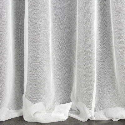 FIRANA DELIKATNA NA PRZELOTKACH 350X250 CM BIAŁA