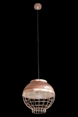 LAMPA SUFITOWA LUCY MIEDZIANY EUROFIRANY 30x12cm