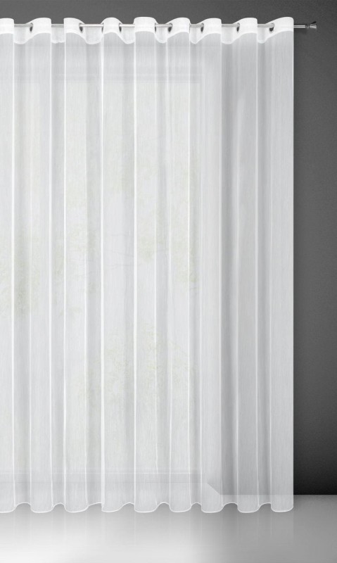 FIRANA ZAZDROSTKA NA PRZELOTKACH 350X250 CM BIAŁA