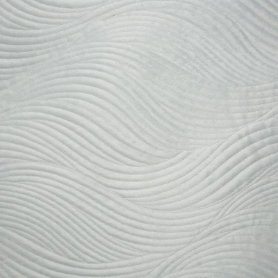KOC NARZUTA WELUR VELVET FALE 170X210 CM BIAŁY