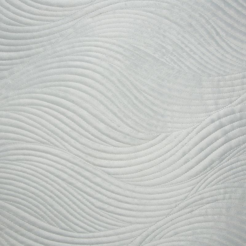 KOC NARZUTA WELUR VELVET FALE 170X210 CM BIAŁY