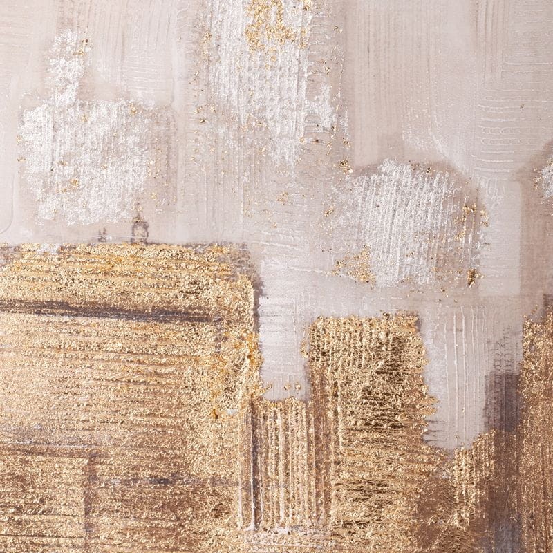 OBRAZ RĘCZNIE MALOWANY NA PŁÓTNIE WIOSKA 80X80 CM