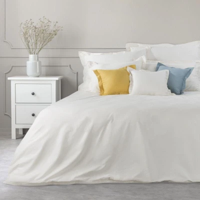 Poszewka na poduszkę bawełniana 70X80 CM KREMOWY