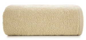GŁADKI Ręcznik Bawełniany Frotte 16X21 CM BEŻOWY