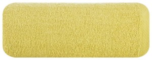 GŁADKI Ręcznik Bawełniany Frotte 16X21 MUSZTARDOWY