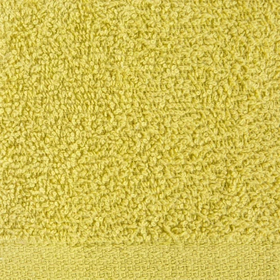 GŁADKI Ręcznik Bawełniany Frotte 16X21 MUSZTARDOWY