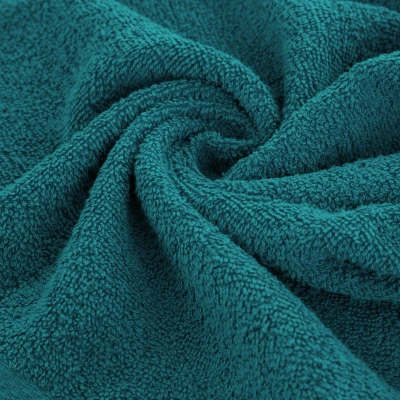 GŁADKI Ręcznik Bawełniany Frotte 16X21 TURKUSOWY