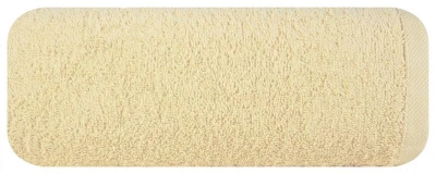 RĘCZNIK GŁADKI BAWEŁNA FROTTE 16X21 CM BEŻOWY