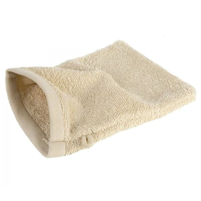 RĘCZNIK GŁADKI BAWEŁNA FROTTE 16X21 CM BEŻOWY