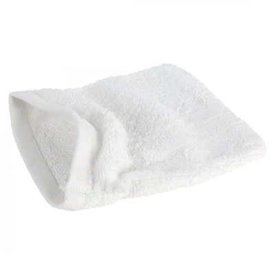 RĘCZNIK GŁADKI BAWEŁNA FROTTE 16X21 CM BIAŁY