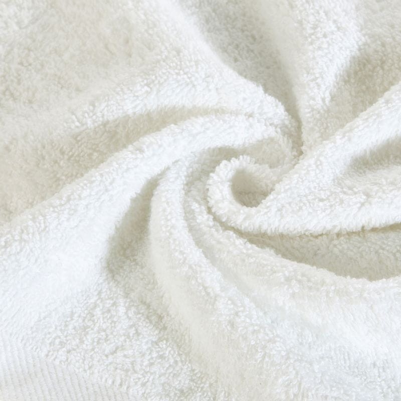 RĘCZNIK GŁADKI BAWEŁNA FROTTE 16X21 CM BIAŁY