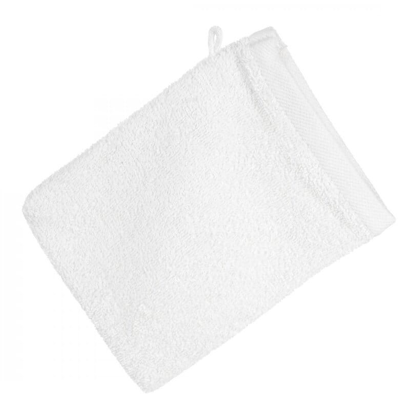 RĘCZNIK GŁADKI BAWEŁNA FROTTE 16X21 CM BIAŁY