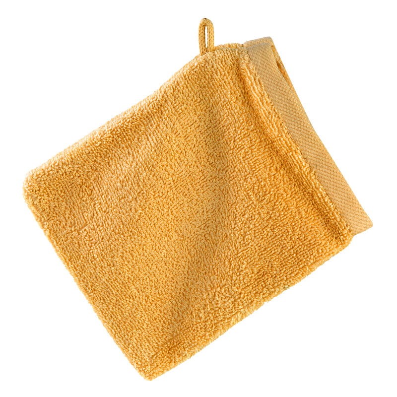 RĘCZNIK GŁADKI BAWEŁNA FROTTE 16X21 CM MUSZTARDOWY