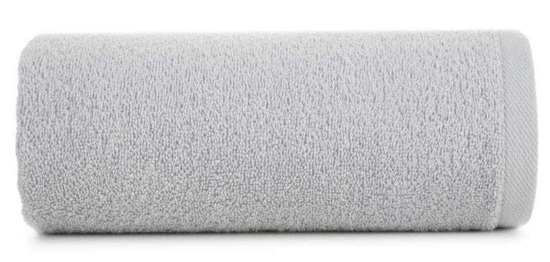 RĘCZNIK GŁADKI BAWEŁNA FROTTE 16X21 CM SREBRNY