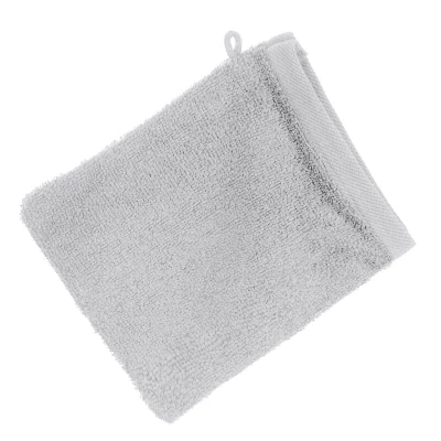 RĘCZNIK GŁADKI BAWEŁNA FROTTE 16X21 CM SREBRNY