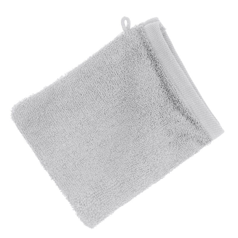 RĘCZNIK GŁADKI BAWEŁNA FROTTE 16X21 CM SREBRNY