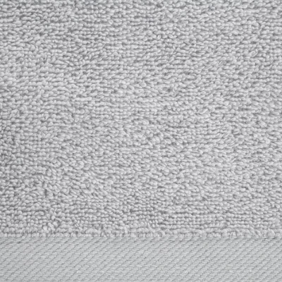 RĘCZNIK GŁADKI BAWEŁNA FROTTE 16X21 CM SREBRNY