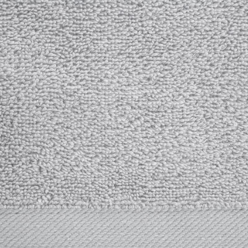 RĘCZNIK GŁADKI BAWEŁNA FROTTE 16X21 CM SREBRNY