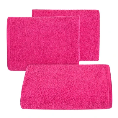 GŁADKI Ręcznik Bawełniany Frotte 30X50 CM AMARANT