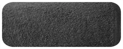 GŁADKI Ręcznik Bawełniany Frotte 30X50 CM CZARNY