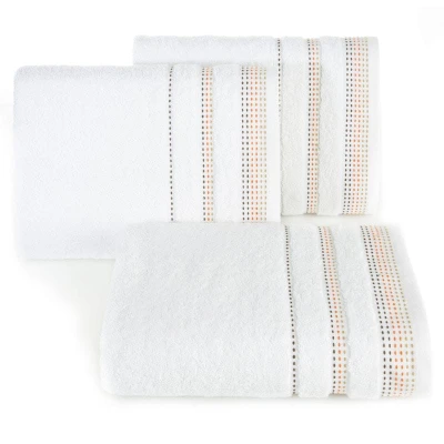 RĘCZNIK BAWEŁNA FROTTE 500g/m2 30X50 CM BIAŁY
