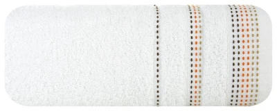 RĘCZNIK BAWEŁNA FROTTE 500g/m2 30X50 CM BIAŁY
