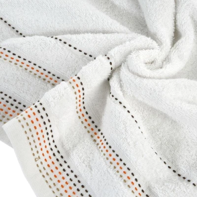 RĘCZNIK BAWEŁNA FROTTE 500g/m2 30X50 CM BIAŁY