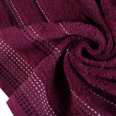 RĘCZNIK BAWEŁNA FROTTE 500g/m2 30X50 CM FIOLETOWY