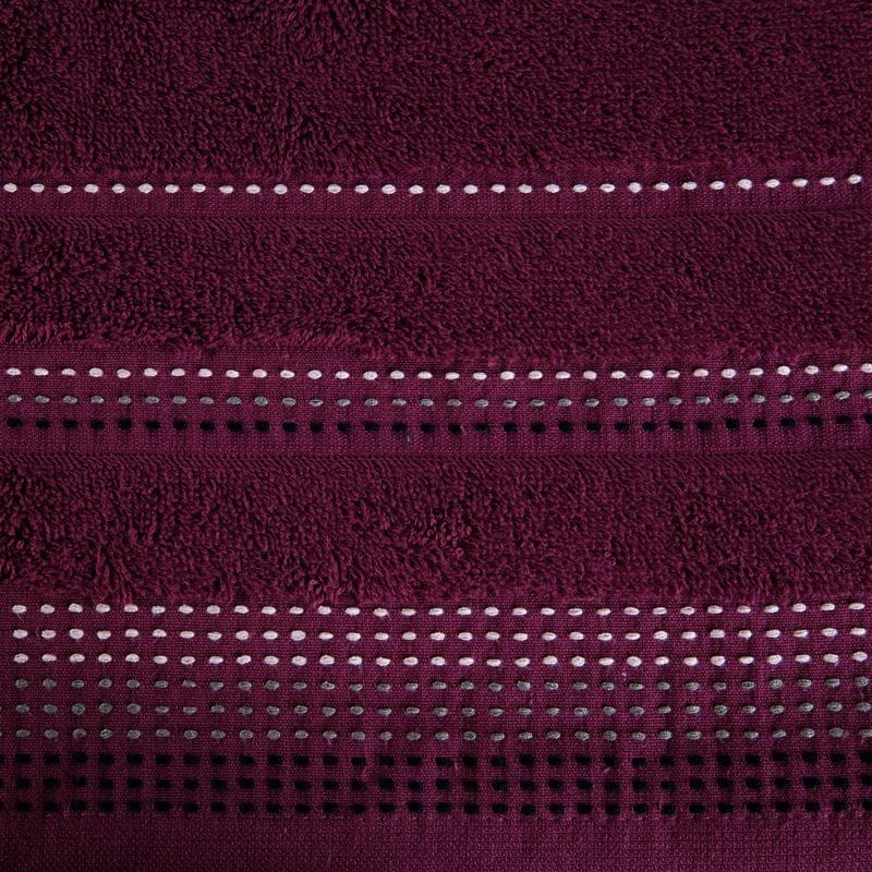 RĘCZNIK BAWEŁNA FROTTE 500g/m2 30X50 CM FIOLETOWY