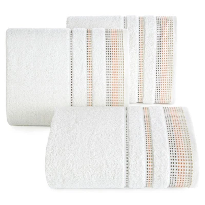 RĘCZNIK BAWEŁNA FROTTE 500g/m2 30X50 CM KREMOWY